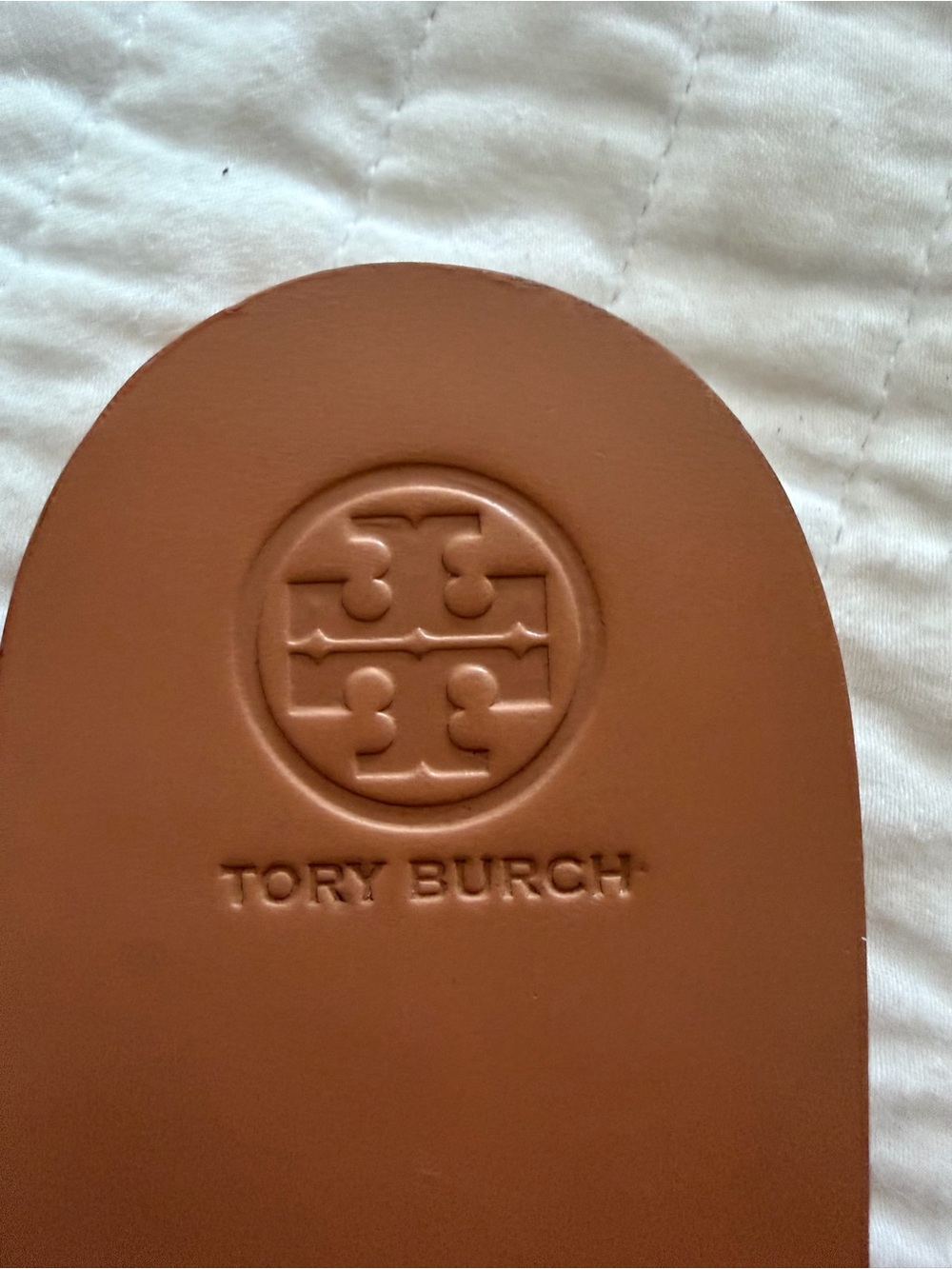 Tory Burch Leather Miller Sandals - Picture 3 of 5